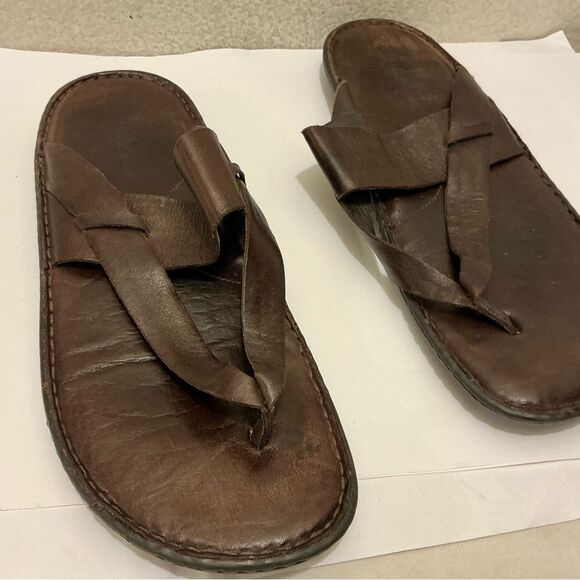 Born Men\'s Leather sandals size 14